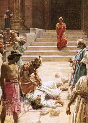 The Murder Of Zechariah — William Brassey Hole