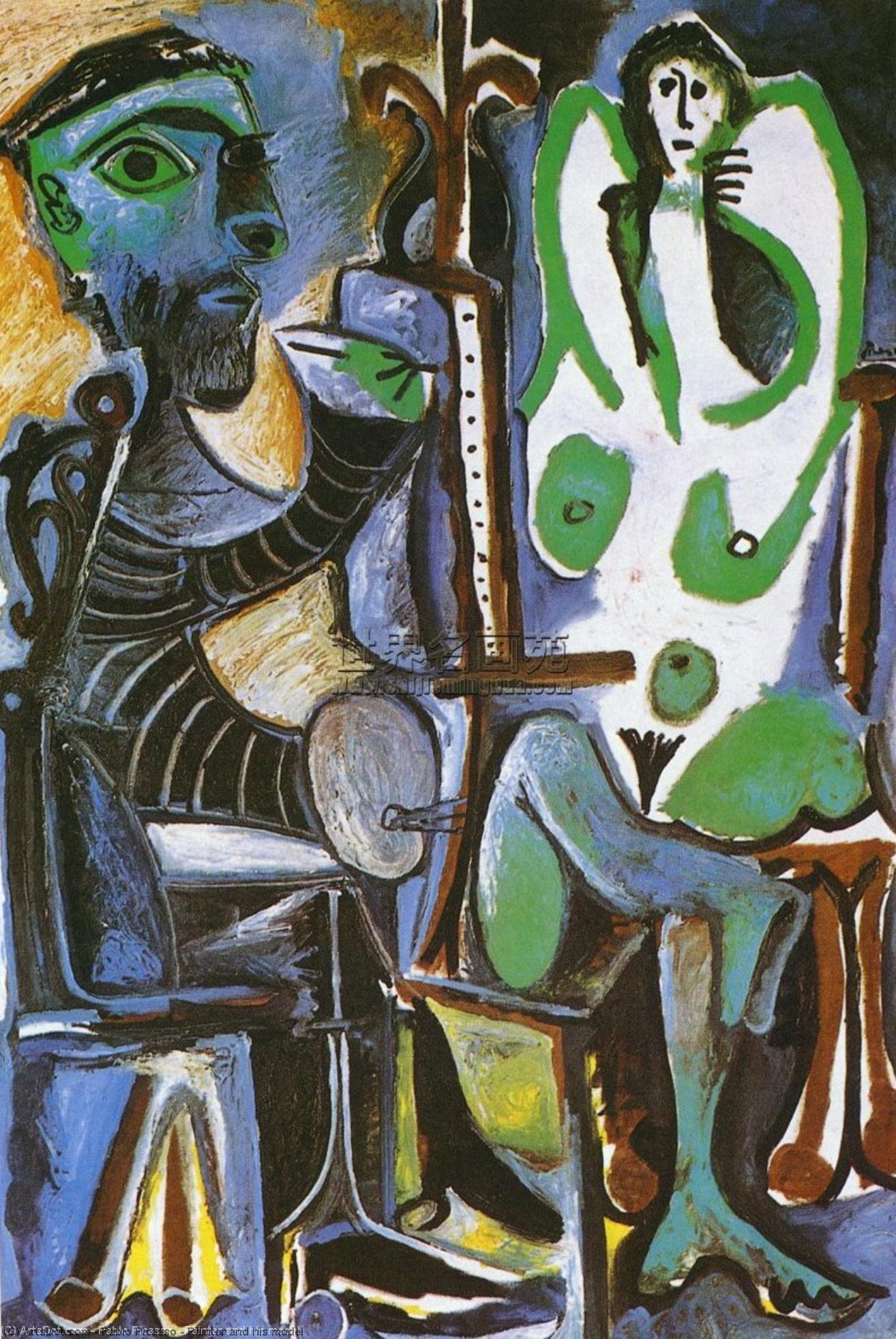 Painter And His Model — Пабло Пикасо