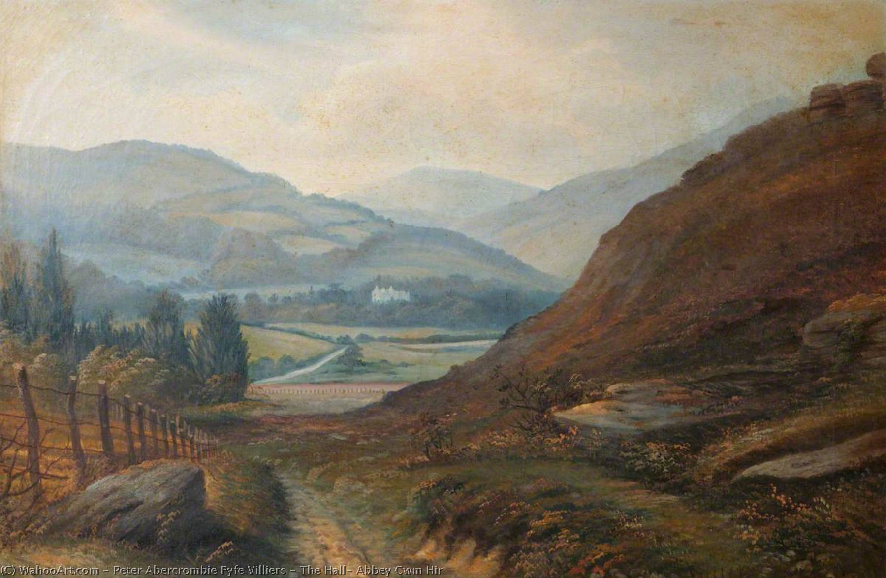 The Hall, Abbey Cwm Hir — Peter Abercrombie Fyfe Villiers