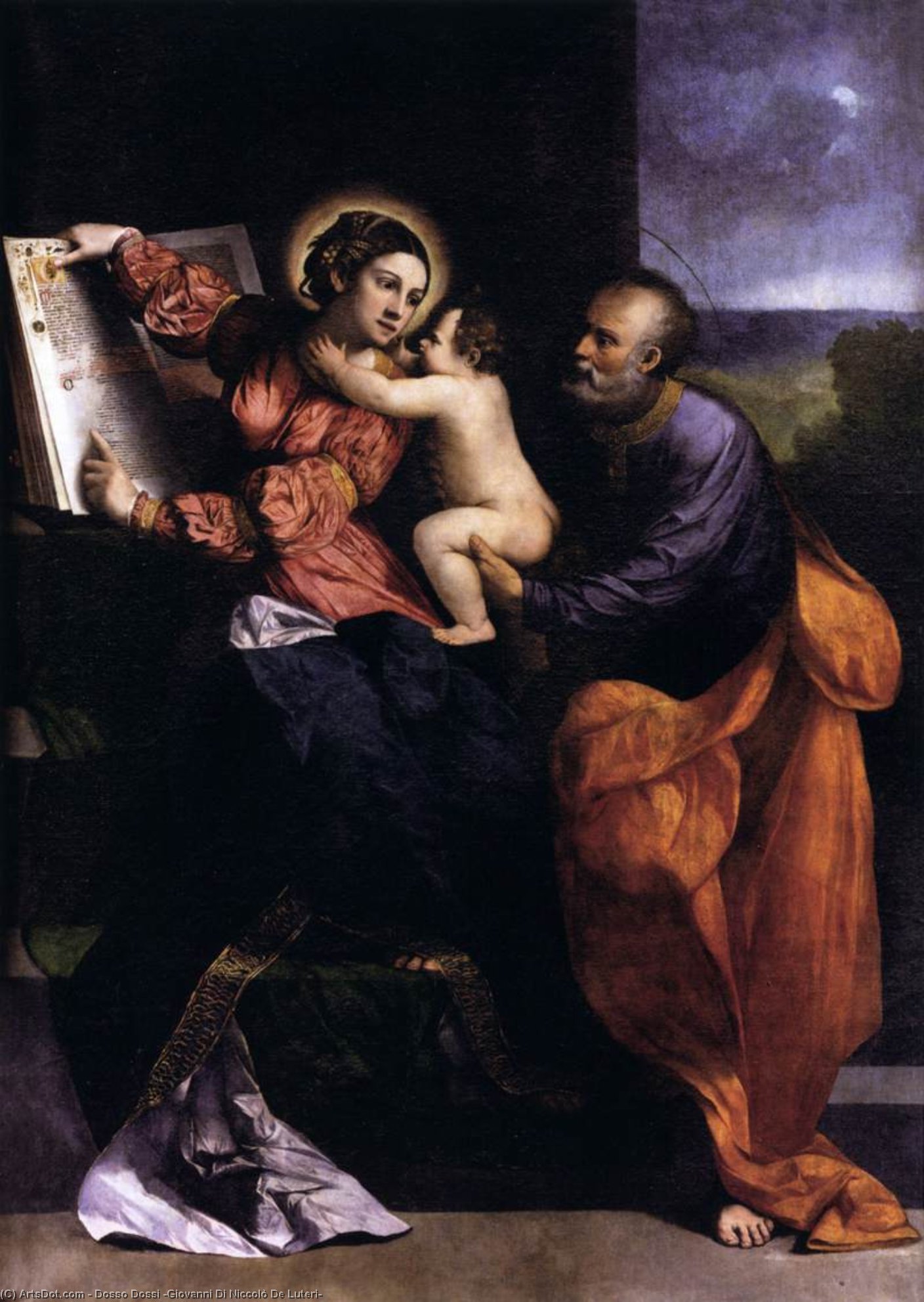 The Holy Family — Dosso Dossi (giovanni Di Niccolò De Luteri)