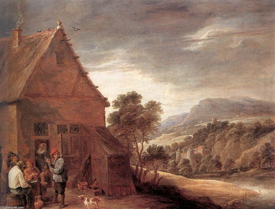 Before The Inn — David Teniers El Joven
