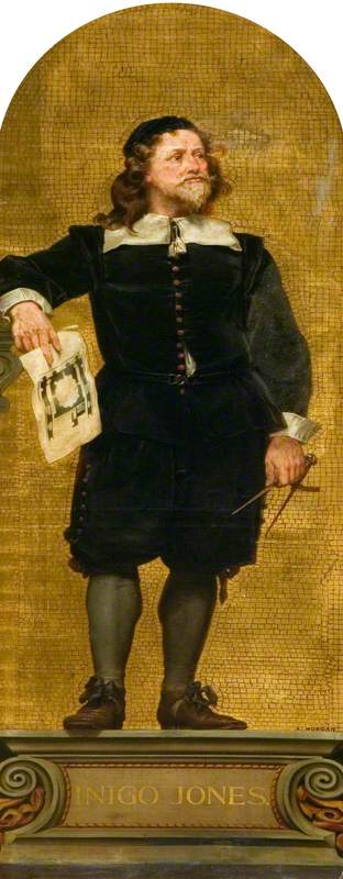 Inigo Jones (1573–1652) (design For A Mosaic In The Victoria And Albert Museum) — Alfred Morgan