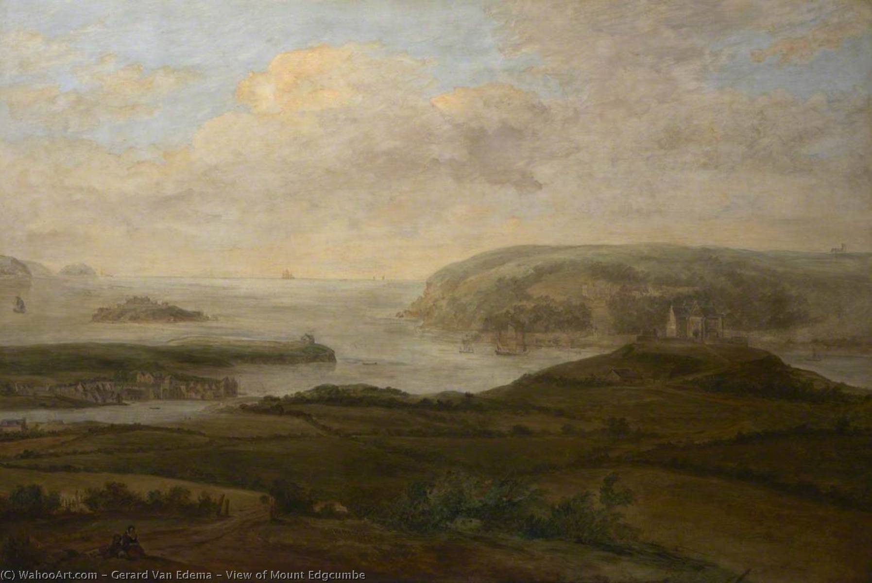 View Of Mount Edgcumbe — Gerard Van Edema