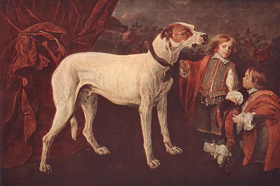 Big Dog, Dwarf And Boy — Jan Fyt (joannes Fijt)