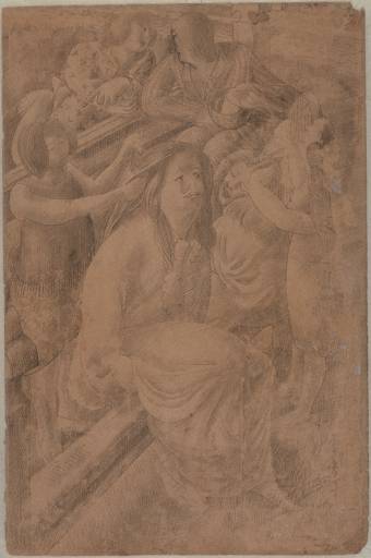 Drawing For Left Panel Of `resurrection. Tidying' — Sir Stanley Spencer