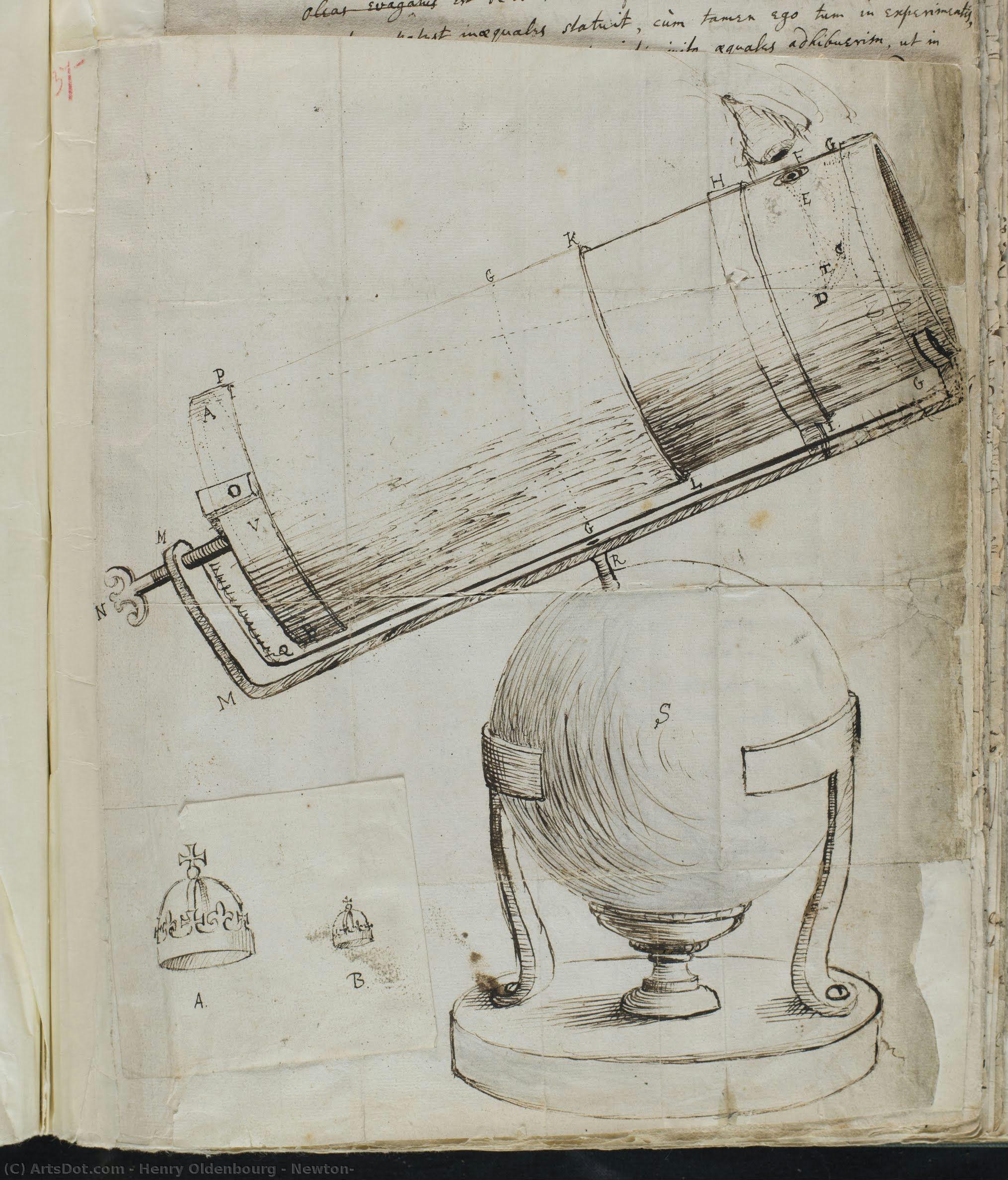 Newton — Henry Oldenbourg