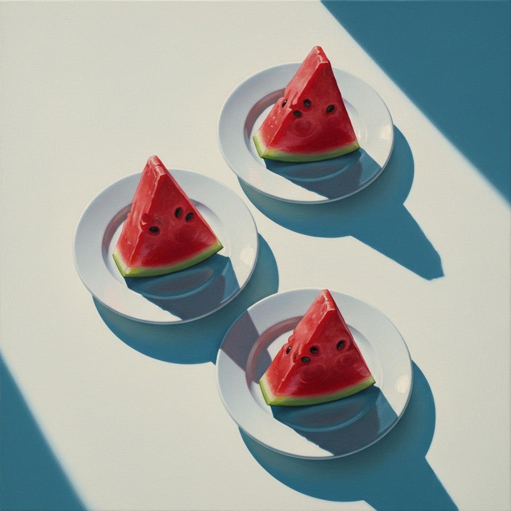 Crimson Geometry In Summer Light: A Singular Study — Marc Duvallier