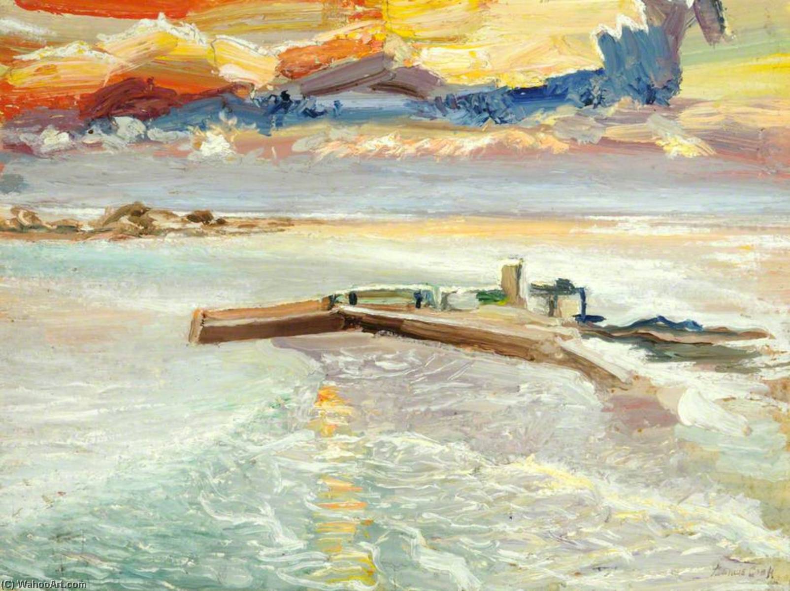 St Aubin's Fort, 1948 — Francis Ferdinand Maurice Cook