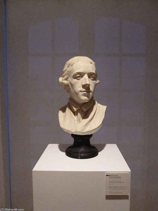Buste Du Peintre Pierre-etienne Falconet Par Son Épouse Marie-anne Collot-falconet — Marie-anne Collot