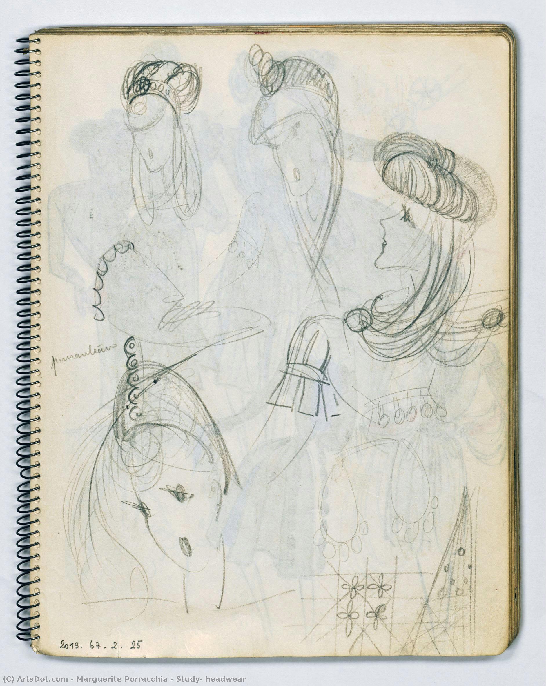 Study: Headwear — Marguerite Porracchia
