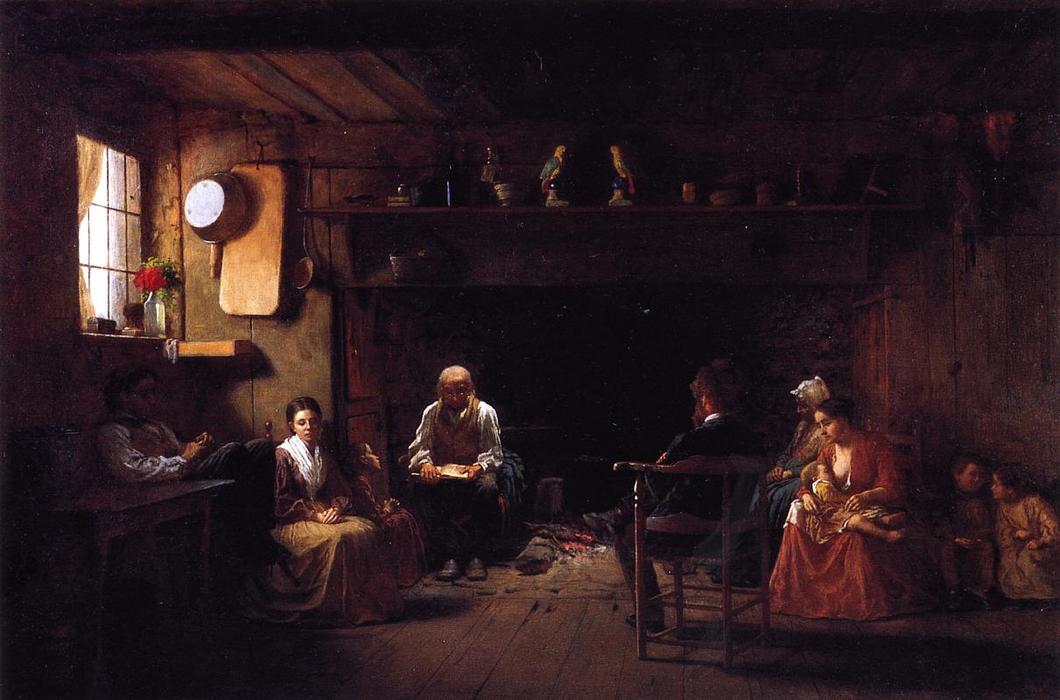 Sunday Morning — Jonathan Eastman Johnson