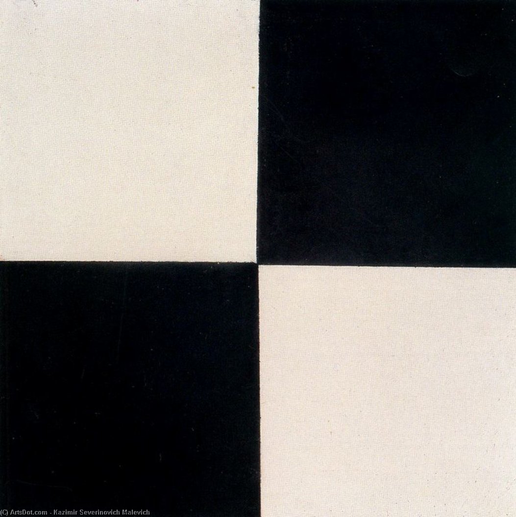 Четыре Квадрата — Казимир Малевич, Акрил На Холсте, Kazimir Malevich