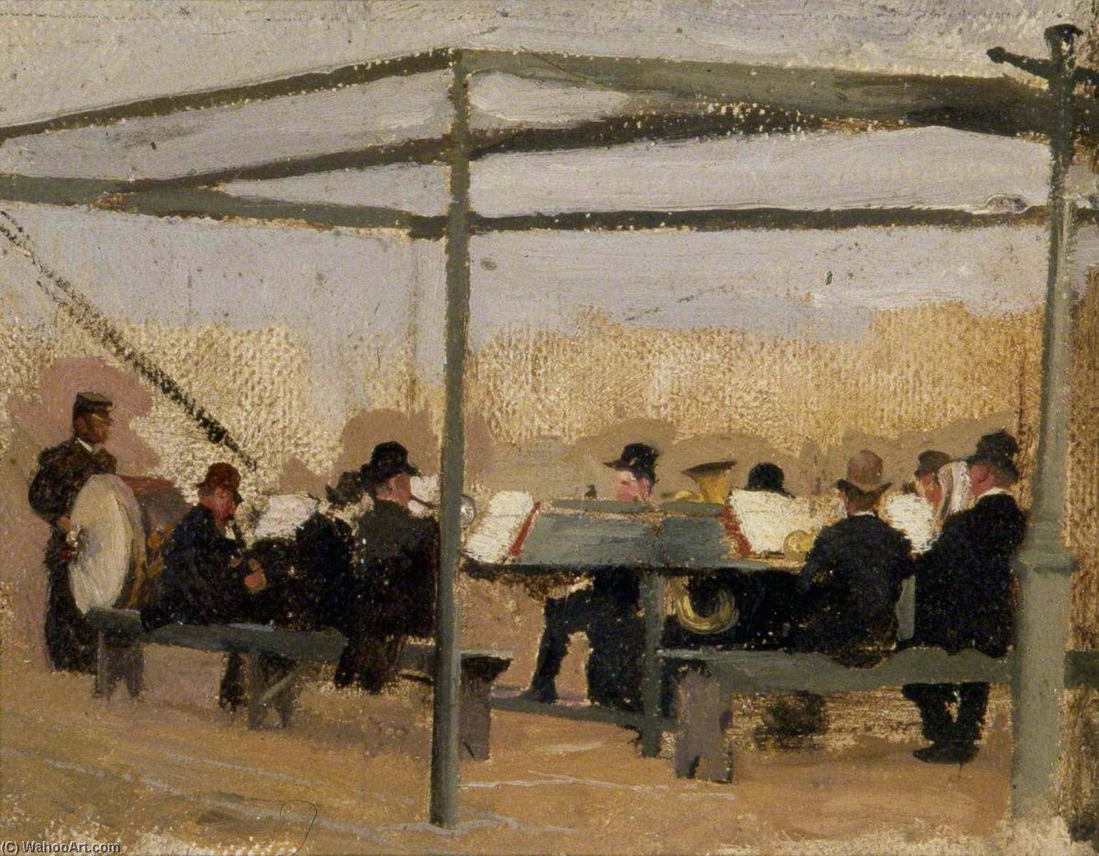 Bandstand, Chain Pier, Brighton, East Sussex — Charles Gogin
