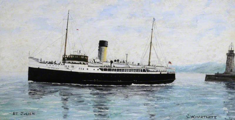 Steamship 'st Julien', Built 1925 (glasgow) — Charles William Hartnett
