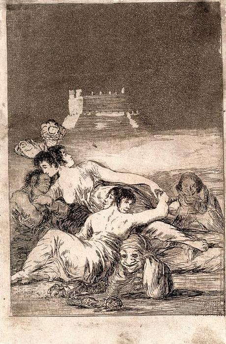 Sueño De La Mentira Y La Inconstancia — Francisco José De Goya Y Lucientes