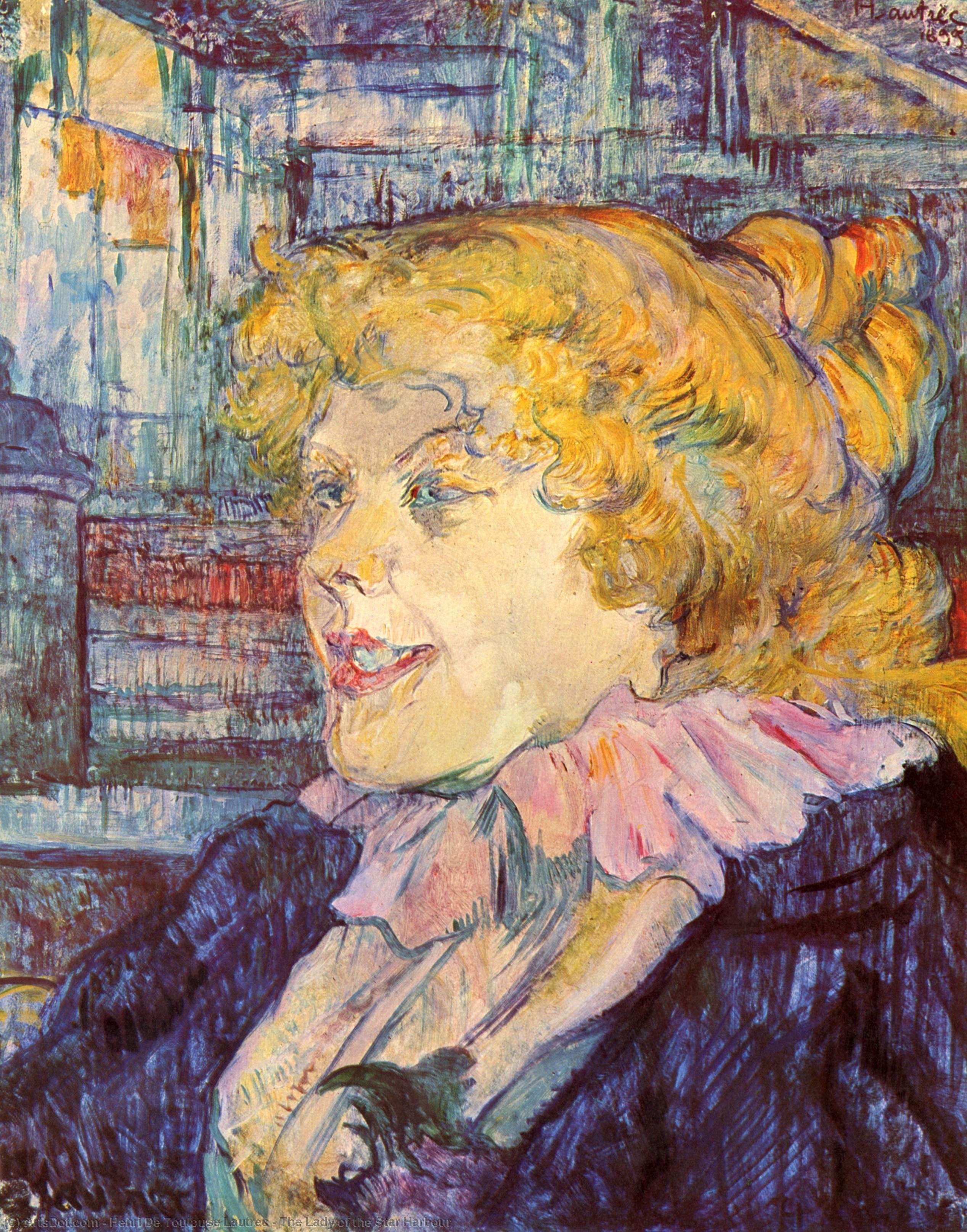 La Dama Del Puerto De La Estrella — Comte Henri Marie Raymond De Toulouse-lautrec-monfa
