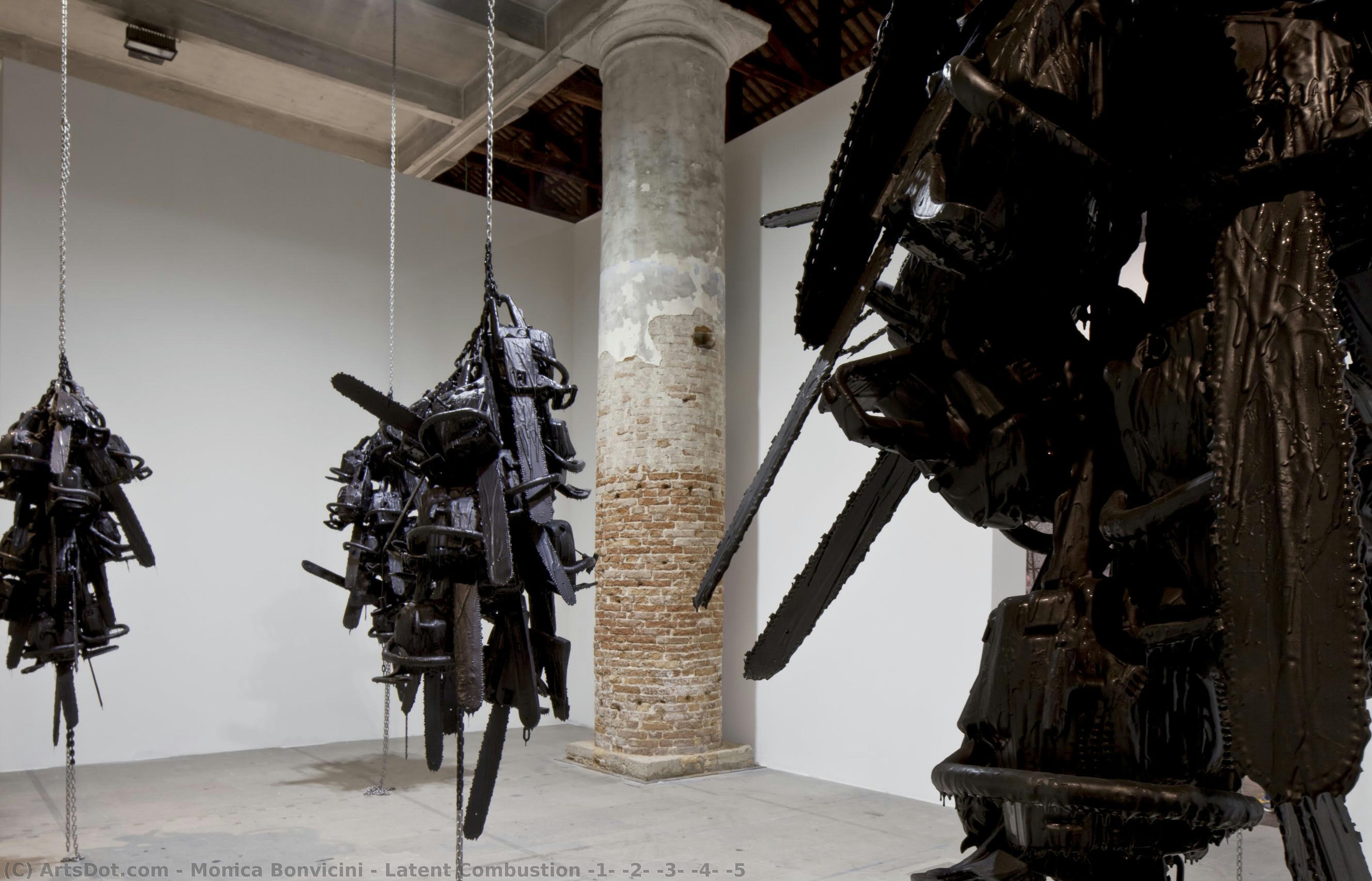 Latent Combustion #1, #2, #3, #4, #5 — Monica Bonvicini