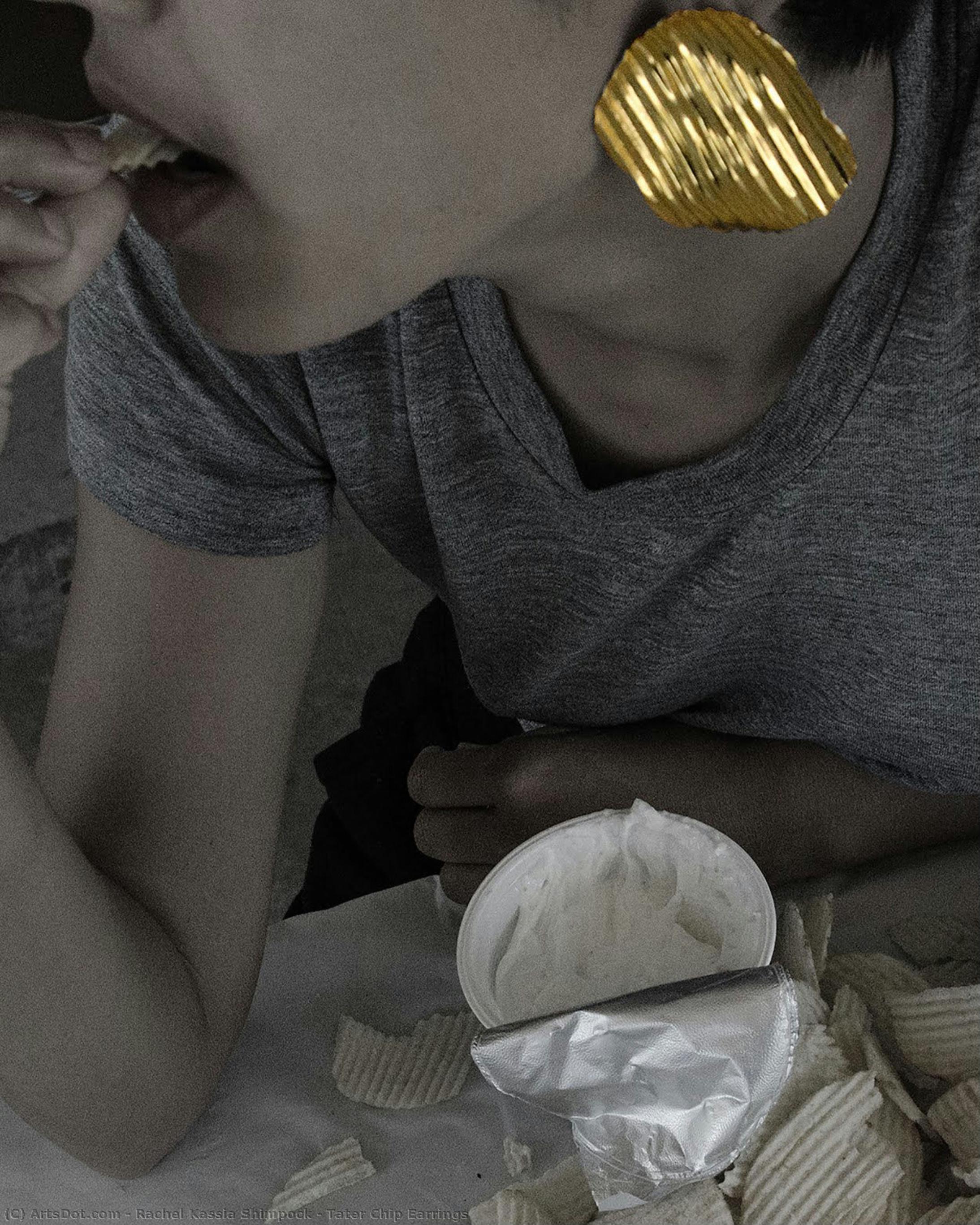 Tater Chip Earrings — Rachel Kassia Shimpock