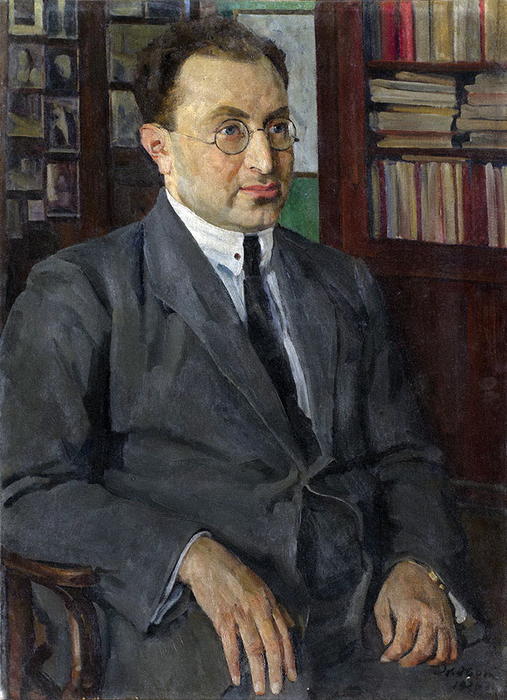Portrait Of The Poet Grigory Shirman — Konstantin Yuon