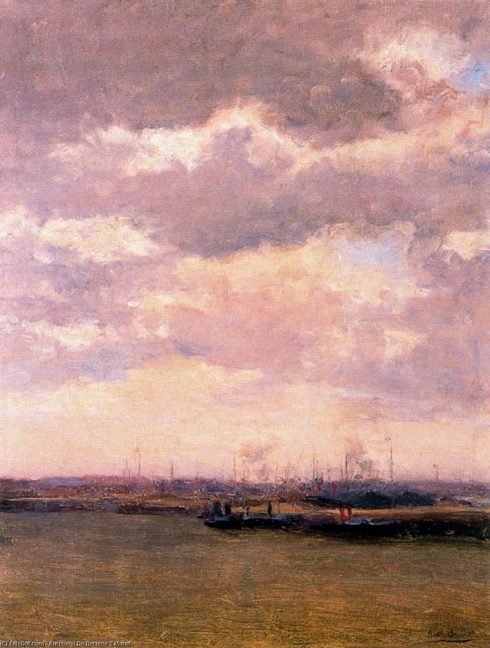 Puerto De El Havre — Aureliano De Beruete Y Moret