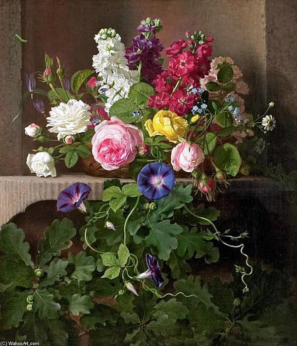 Floral Still Life — Otto Didrik Ottesen