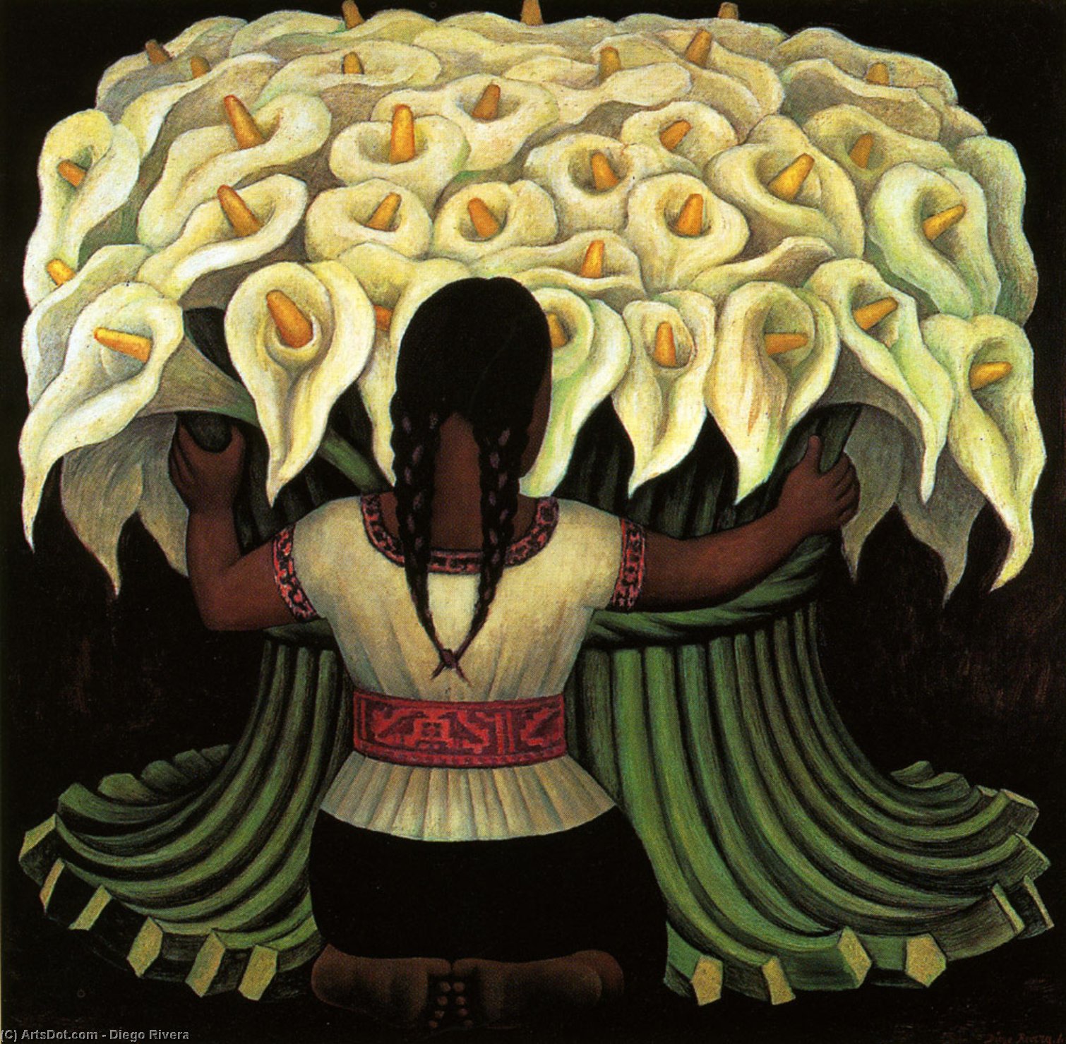 Flower Seller — Диего Родригес Де Сильва