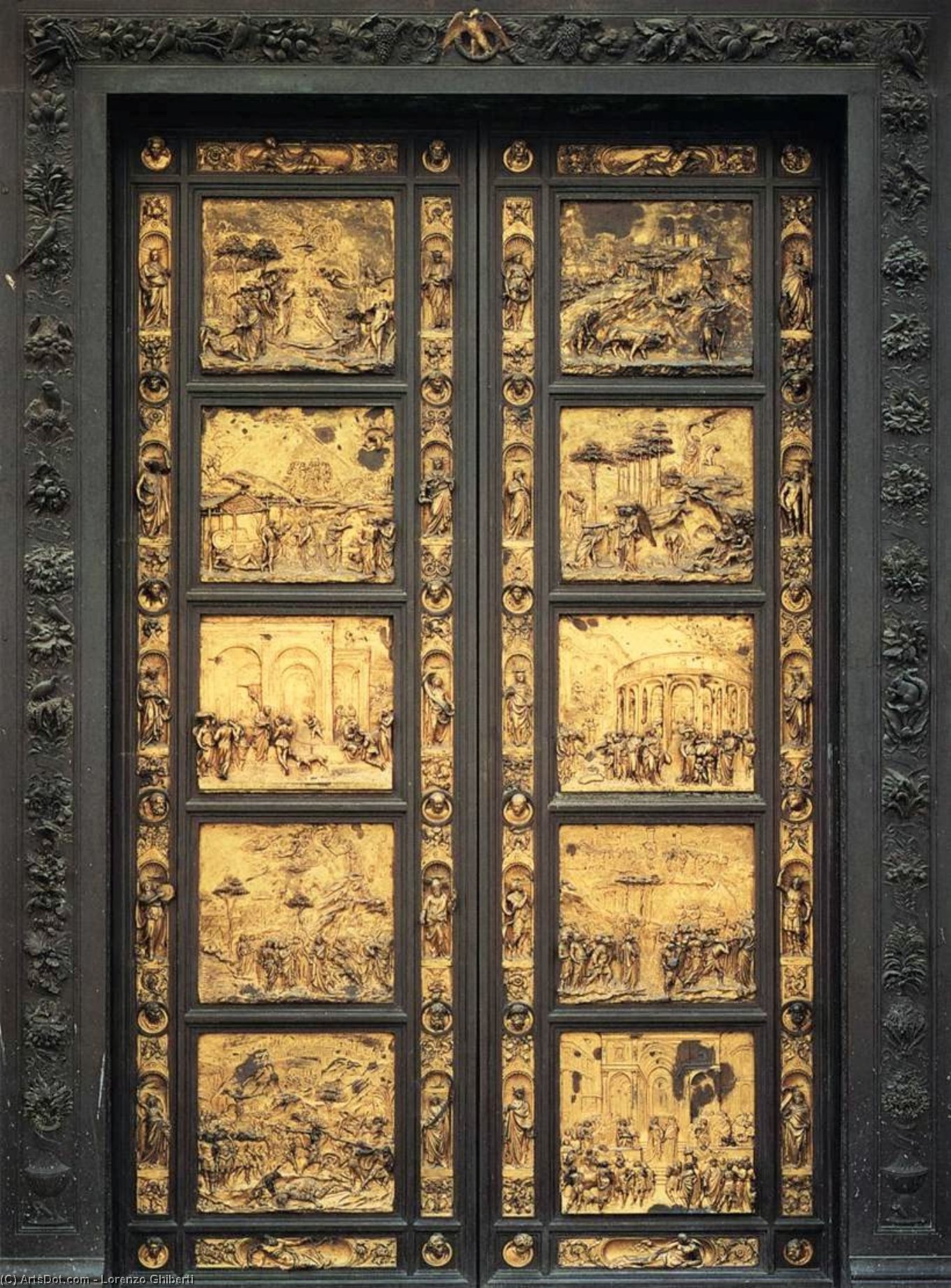 Eastern Door Of The Baptistry — Lorenco Giberi