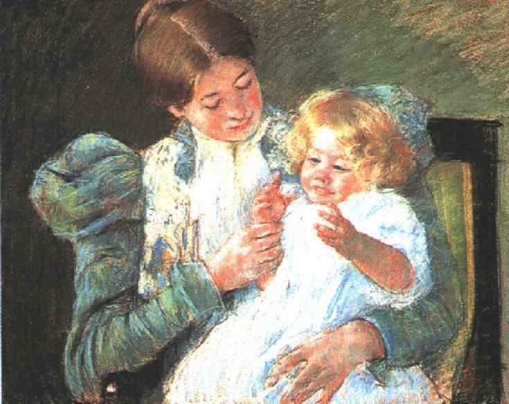 Pattycake — Mary Stevenson Cassatt