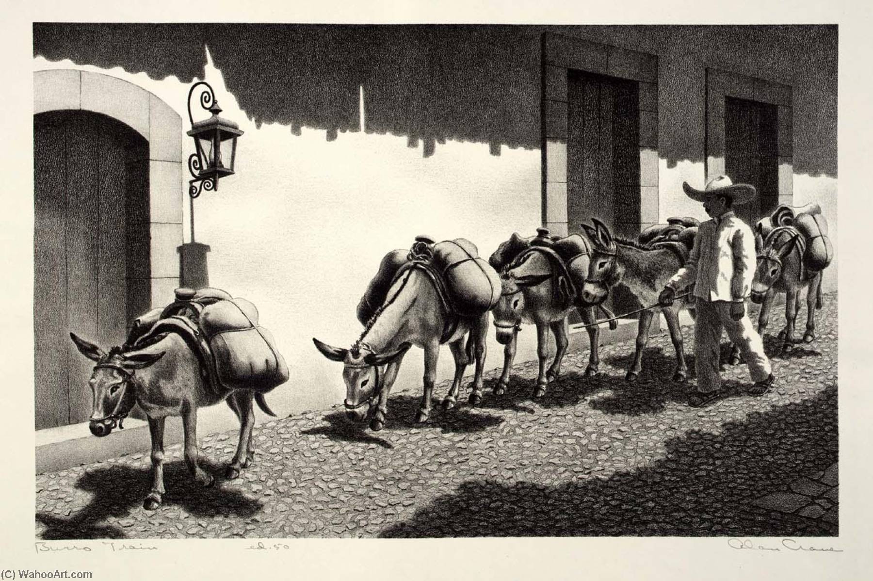 Burro Train — Alan Crane