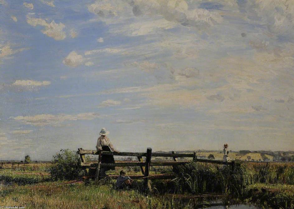 Summertime In Devon — William Page Atkinson Wells