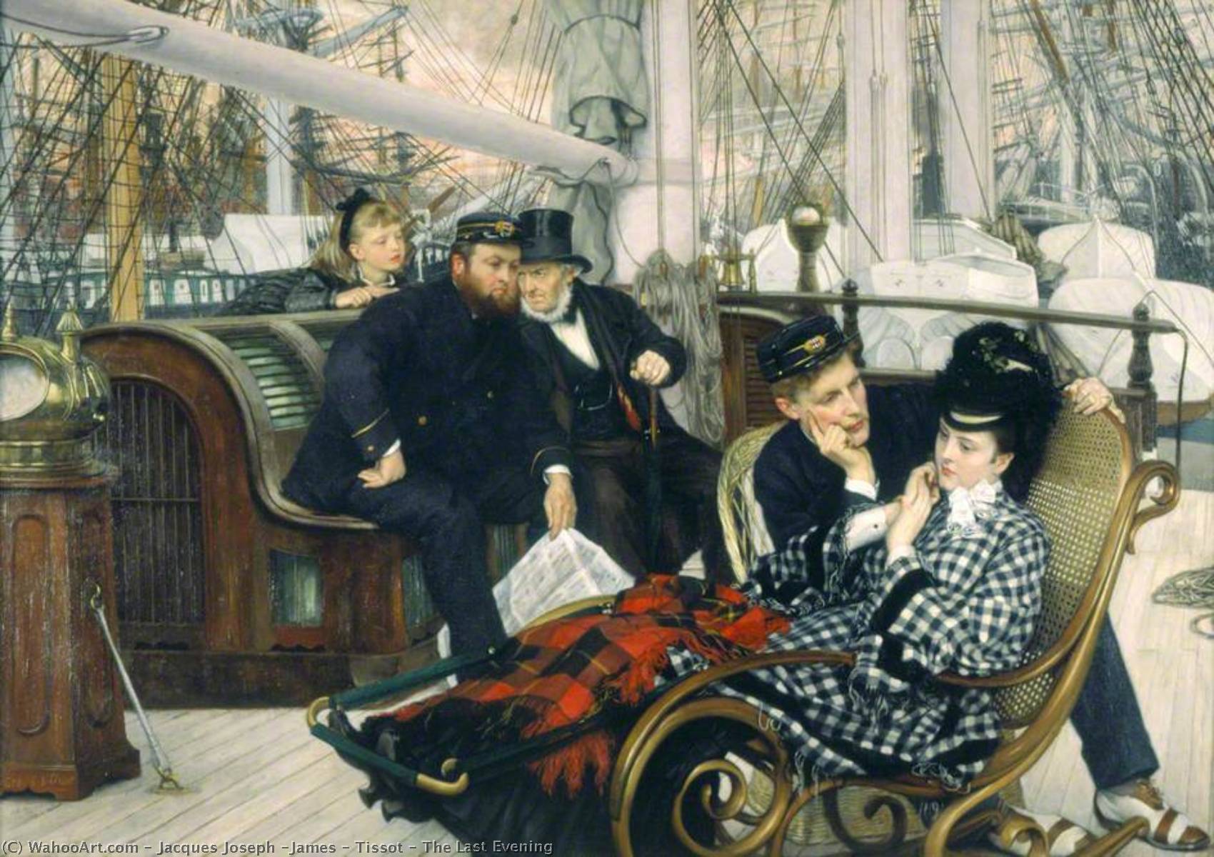 The Last Evening — Jacques Joseph (james ) Tissot