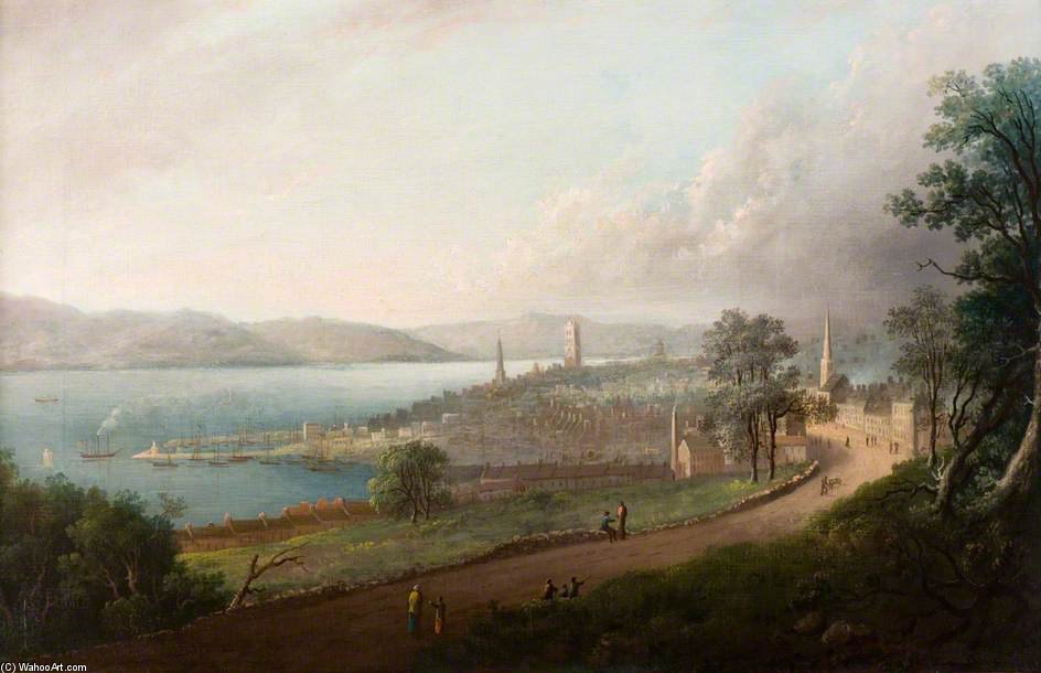 Dundee From Princes Street — Alexander Nasmyth