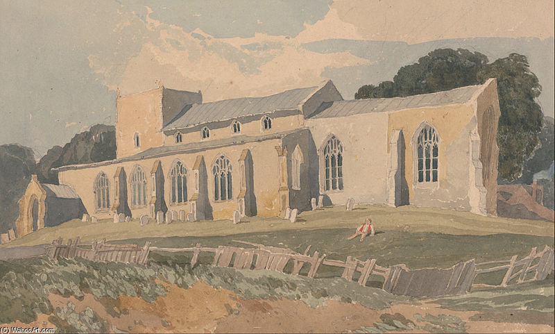 Blickling Church, Norfolk, From The South-east — John Sell Cotman