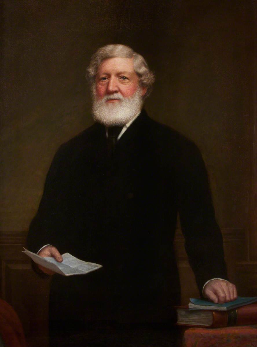 Sir David Taylor, Jp, Mayor (1867, 1883 1884) — Richard Hooke