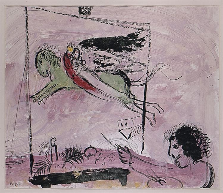 Song Of Songs Iv — Marc Chagall