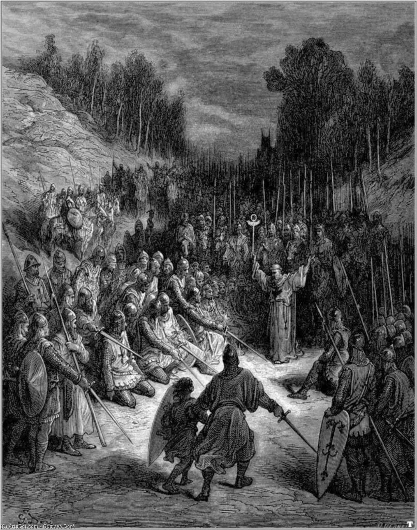 Crusades Peter The Hermit — Доре, Гюстав
