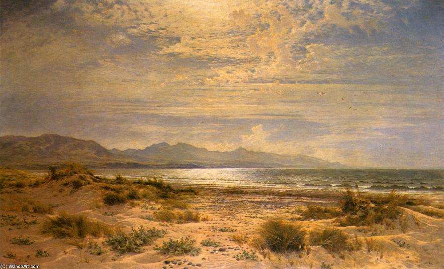 The Sands Of Aberdovey — R.a Benjamin Williams Leader