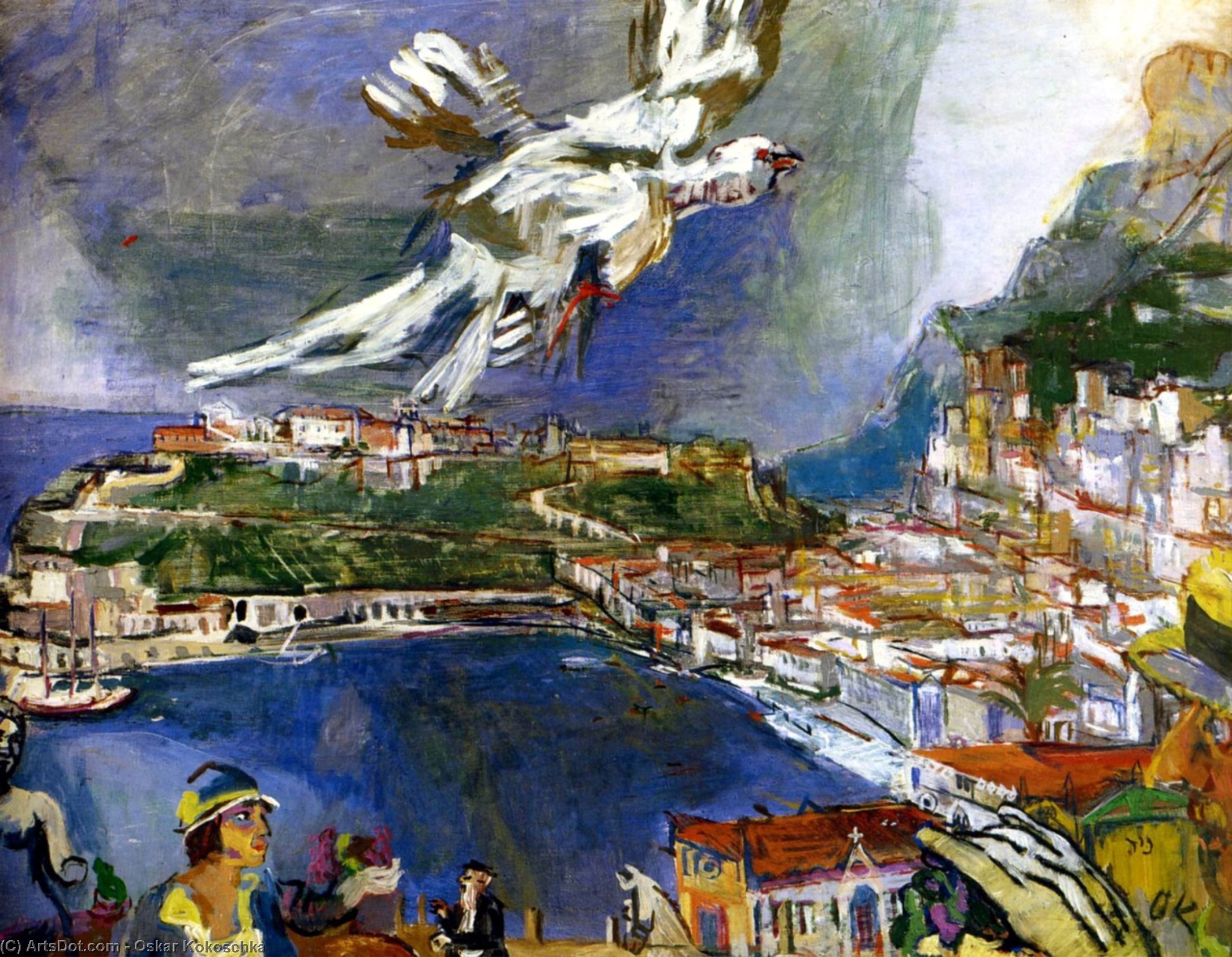 Monte-carlo Exposition Nazie Art Dégénéré — Oskar Kokoschka