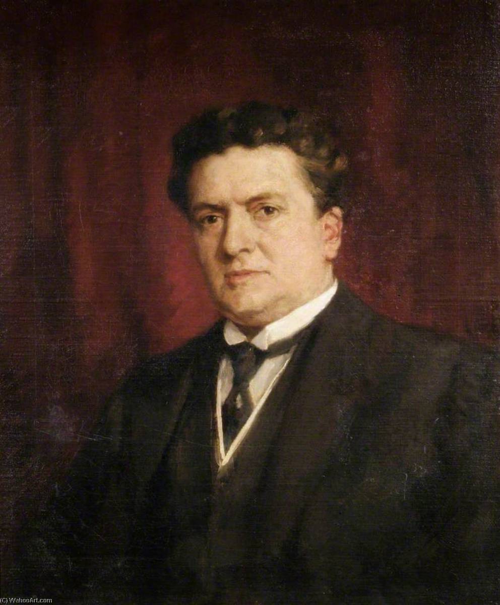 Walter John Chamberlain (b.1869), Mayor Of Croydon (1927–1929) — Alfred Edward Borthwick