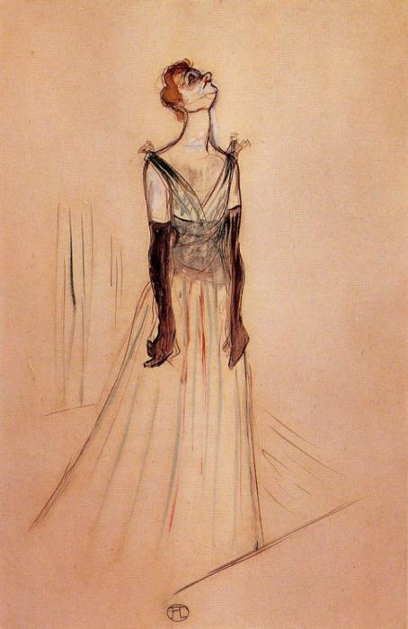 Yvette Guilbert — Henri De Toulouse-lautrec