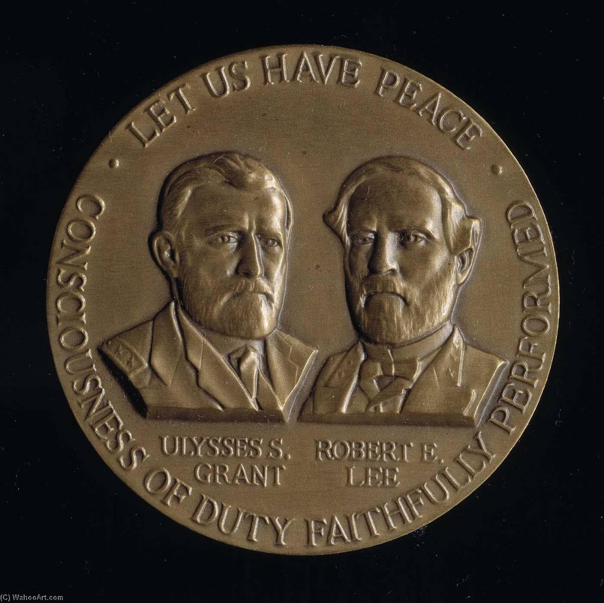 Civil War Centennial Award Medal — Joseph Emile Renier