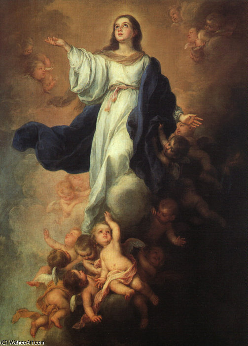 Assumption Of The Virgin — Bartolomé Esteban Murillo