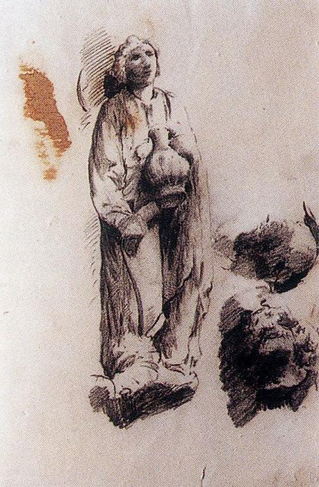 Sculptural Figures Of The Cathedral Of Santiago — Ovidio Murguía De Castro