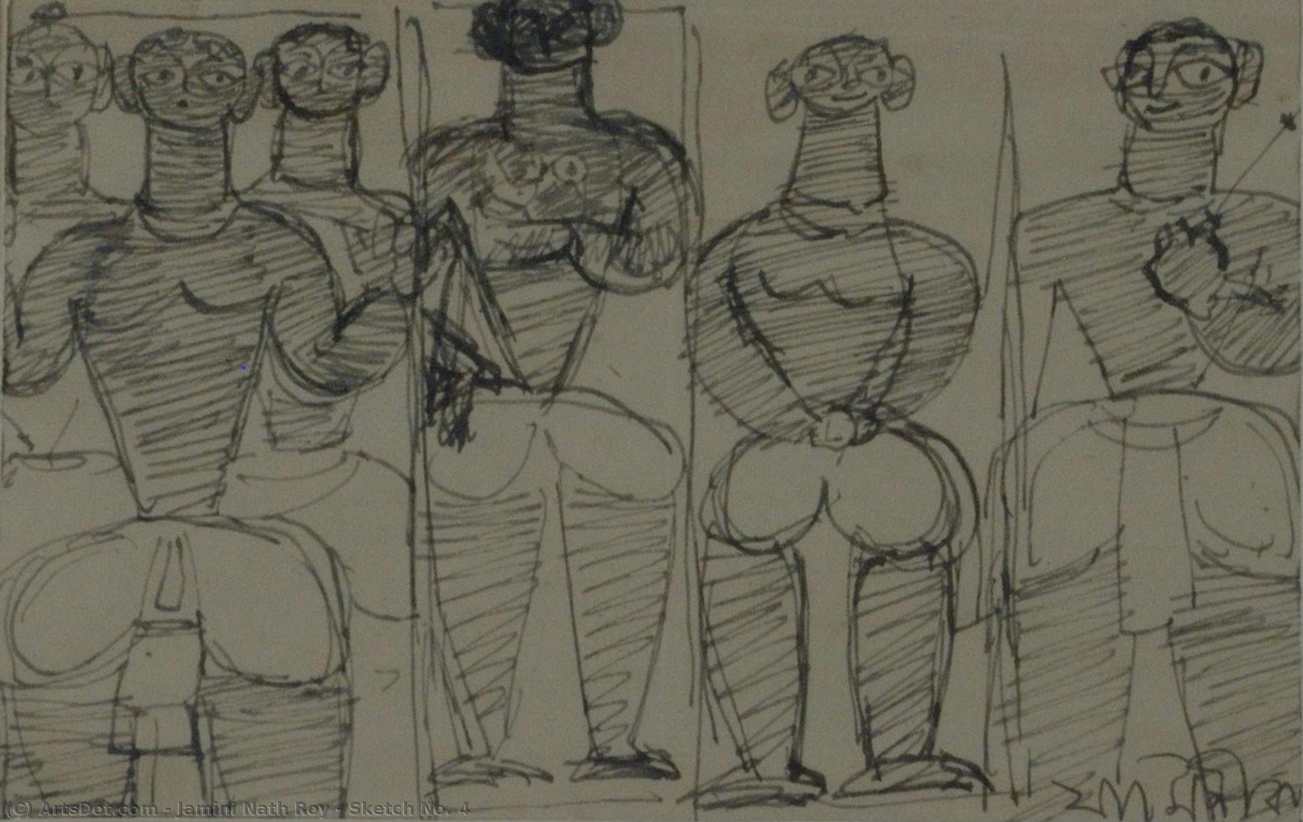 Sketch No. 4 — Джамини Нат Рой