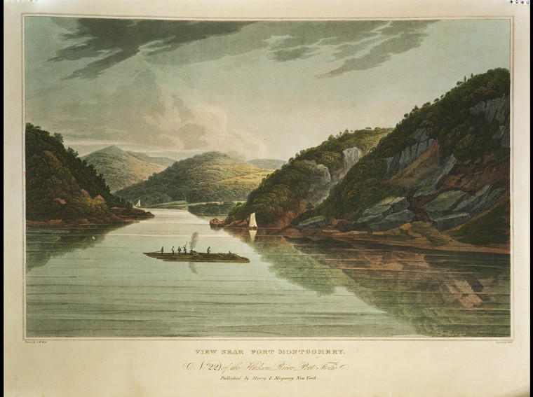 View Near Fort Montgomery — Уильям Гай Уолл
