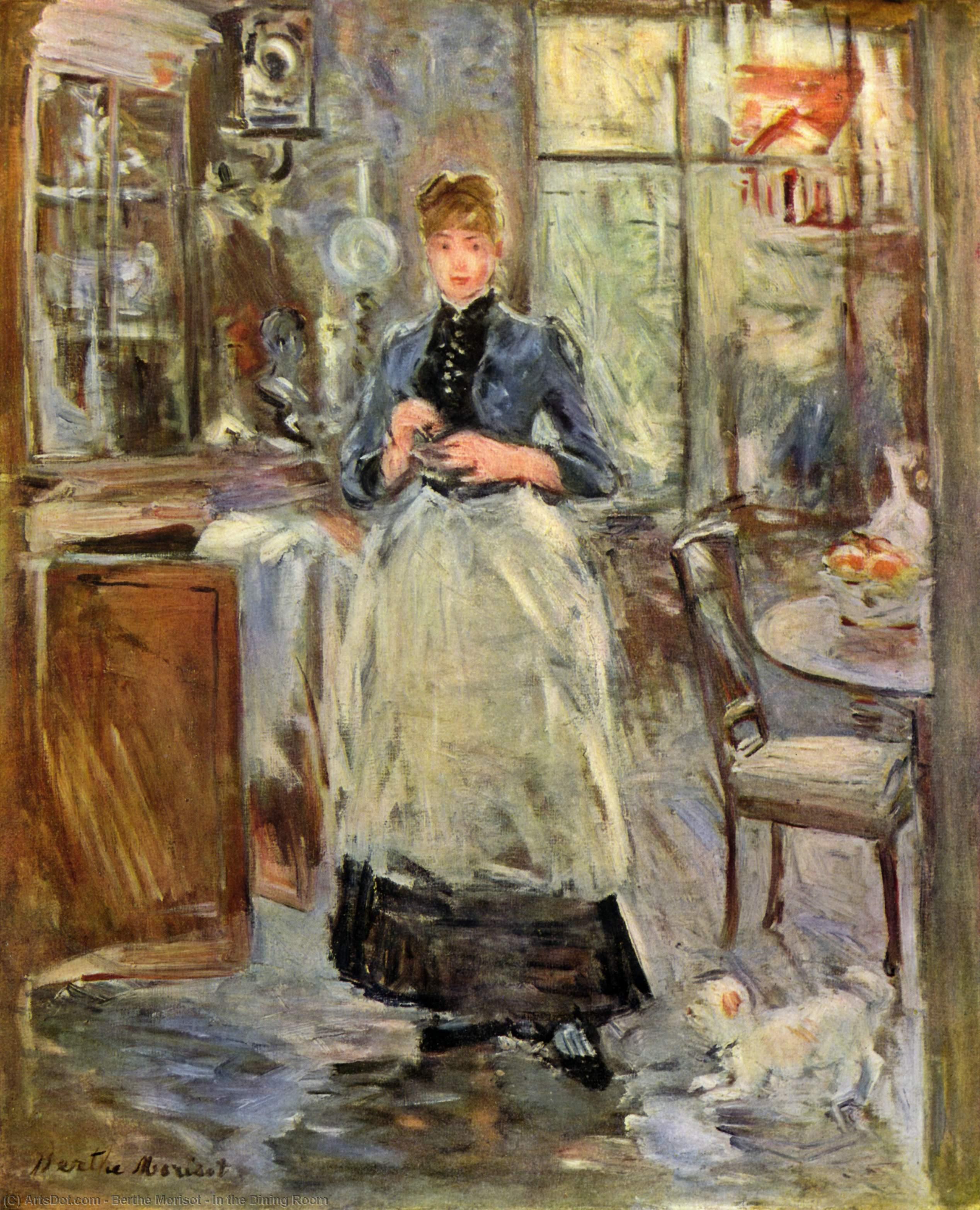 In The Dining Room — Берта Моризо