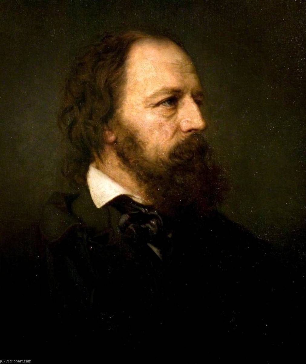 Alfred Tennyson (1809–1892) — Ernest Gustave Girardot