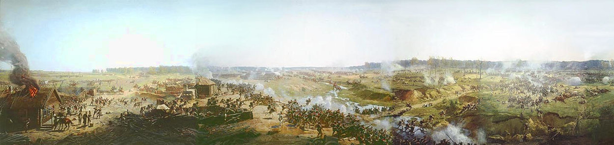 Battle Of Borodino (detail) — Franz Roubaud