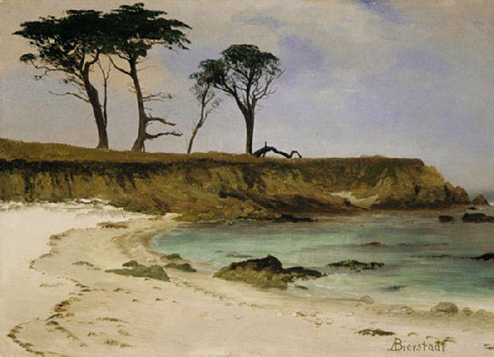Sea Cove — Albert Bierstadt