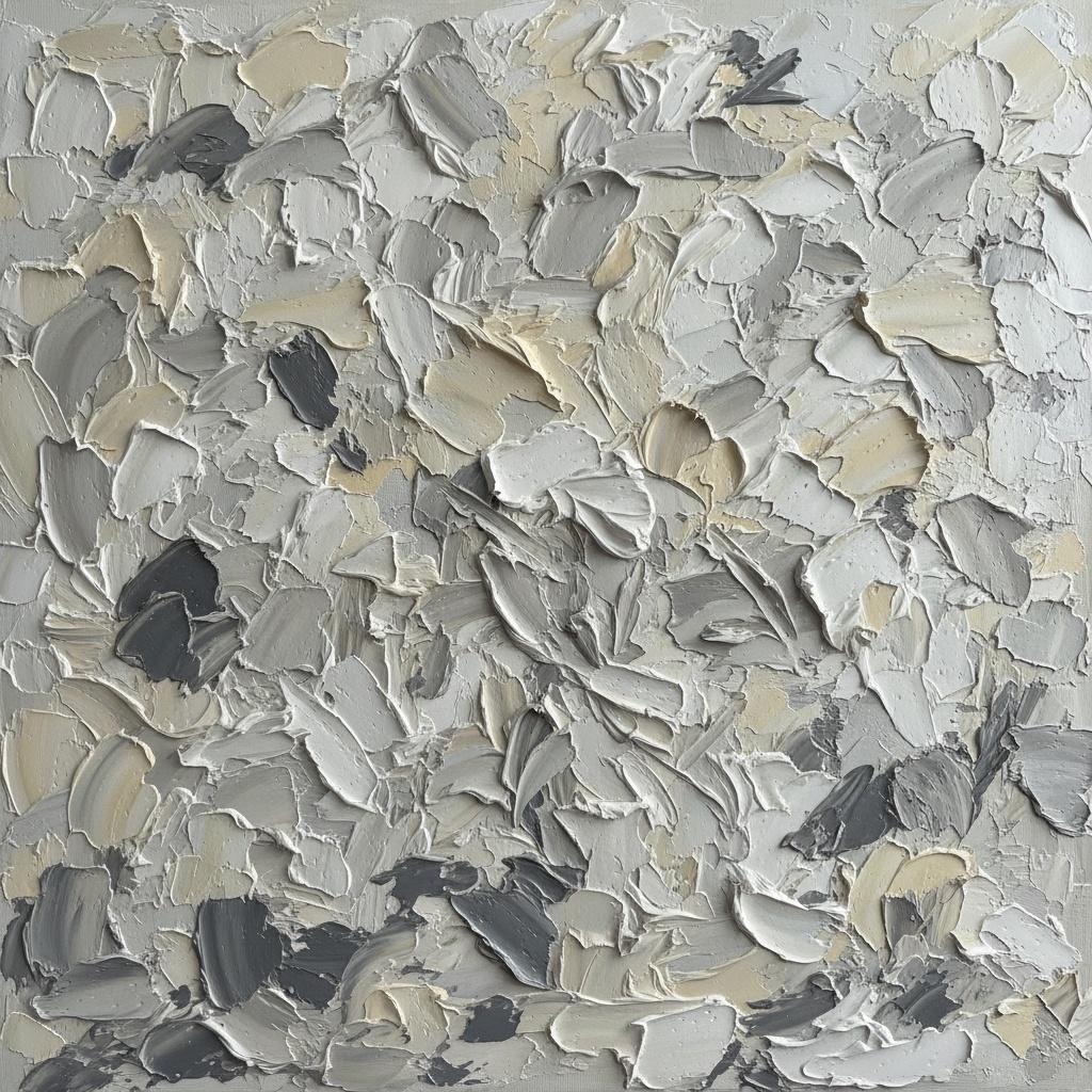 Monolithische Echos In Neutralem Relief: Eine Skulpturale Studie Unendlicher Strukturierter Ebenen — David Moreau